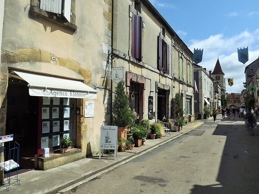 Agence immobilière à Monpazier